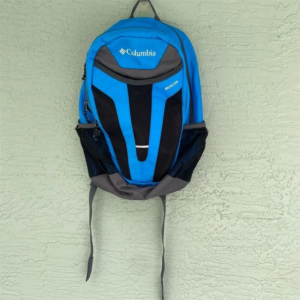 Columbia Beacon Daypack Backpack Blue 24L Unisex Everyday Use